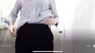 햅삐(김기룡) 사무실 노출녀 올노 (3)