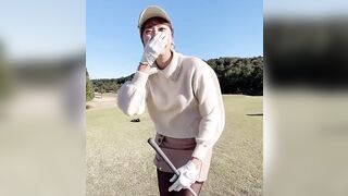 릴스- 골프장 미녀의 아이스케키