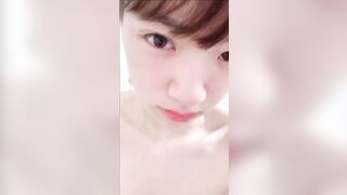 귀여운 일본 슬랜더녀