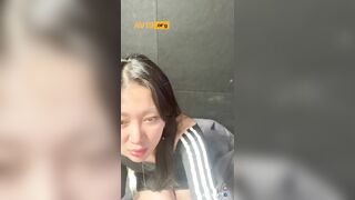 아프리카_방송 도중에 진동기로 자위하고 마지막에 물인증 korean bj