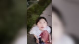 戶外調教清純學生 野外露出 china