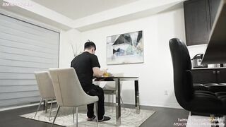 性感後媽趁老公出差，足交勾引兒子操逼中出 米菲兔 china onlyfans