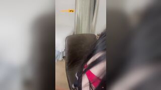 아프 흰토끼(아메짱vvcv) 꼭노 korean bj