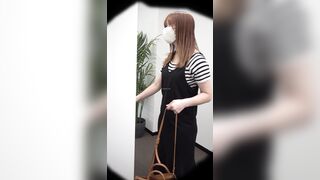 +※購入特典付き【某トレーニングジムの裏側vol.11】色白Dカップ人妻さんのパンツに濃厚射精…無防備に履く背徳映像 ipcam