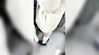 美容専門学生の貴重な生白パンティー ipcam