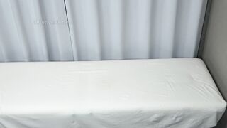 お乳がツン尖ってる乳輪ピンク美乳JKを羞恥検査で絶頂させているところを盗撮。反応検査⑳ ipcam