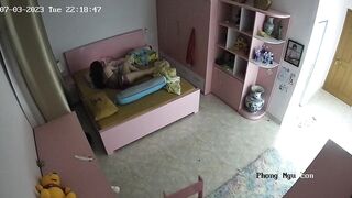 【 破解摄像头】破解家庭摄像头居家 走光露点精彩瞬间[某房原版] china ipcam 2 (10)