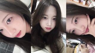 시계녀 자위