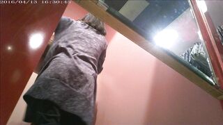 【試着室盗撮】女の子の着替えと乳首露出を隠し撮り【HD水なしオリジナル版】 ipcam 3 (1)