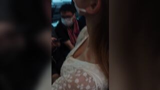 지하철 가슴골(한국x) korean bj 2