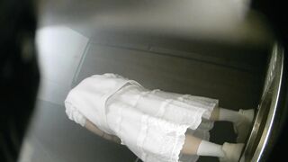 バーグリーンライトシリーズ：数十人の少女の放尿（ストッキング）35V toilet (6)