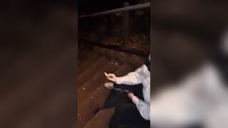 길거리 골드샤워 담배녀 korean bj