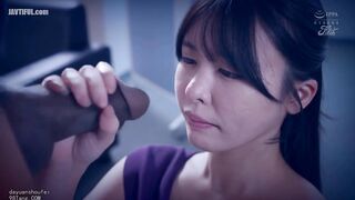 JUFE-613 Black Man Unleashed! English Conversation NTR Beautiful Wife Kuroshima Rei Addicted to Thick Black Cock SEX Reducing Mosaic JAV