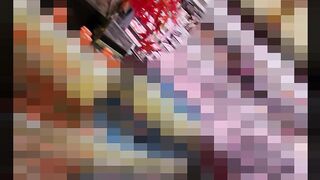 お揃いおかっぱヘアー親子のパンチラと◎◎●● jvip