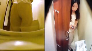 【内側からも】まんこ丸見え洋式隠し撮り jvip