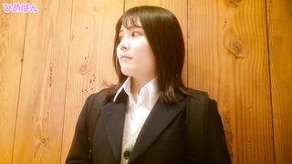 リアクション薄めの無抵抗巨乳J◯を電車内でやりたい放題で潮吹きｗトイレに連れ込み無許可で生中＆種付完了ｗ jvip