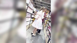 【KFC】「女子学生」クリップ2本のミニ総集編 —— 白ブリーフ＆ピンクショーツ（前後アングル） ipcam 3