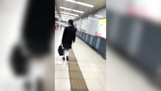 真・迷惑防止条例ファイル#2 青×白チェック柄Pの地味娘(私立C)。クロッチめくって失礼します。 jvip
