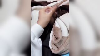 초교동창 여사친 신기하다며 자지잡고 쌀때까지 장난침 korean porn vip
