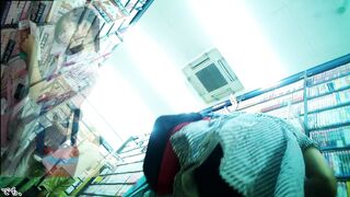 生オカズvol.4【S】のスカートめくって擦りつけ射精 voyeur jp 150526