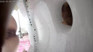 【最高画質トイレショット】大学寮シリーズ：排便アルバム - 15時間、女子学生200人以上 toilet 2 18-150526