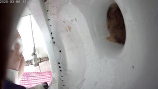 【最高画質トイレショット】大学寮シリーズ：排便アルバム - 15時間、女子学生200人以上 toilet 3 06-150526