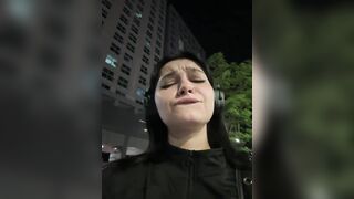 (한국야동) 한국 거주하는 외국녀 야외 스트립챗 라방 korean porn vip