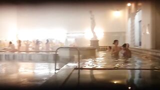 digi-tents_bath_04, 全裸の大行進☆某温泉旅館の大浴場で修学旅行の団体登場♪3本 voyeur jp 160526
