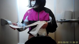 新Tennis㉔ ４名収録！全員パイパン娘！スジスジやビラビラまで丸見えで最高ですね(^o^)／ voyeur jp 160526 07