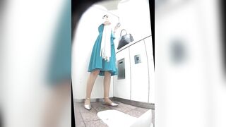 地下鉄御〇筋のトイレ12超美女のみ厳選ハプ多数クラスの１番かわいい娘レベルばかりです voyeur jp 160526