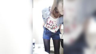 美女コンビニトイレ08-04 voyeur jp 160526