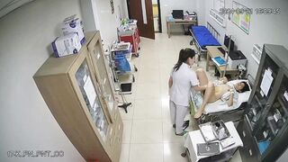 【ハッキングされたカメラ】一般病院の婦人科における妊婦の膣内診【あるウェブサイトからのオリジナル版】 ipcam 3 (13)