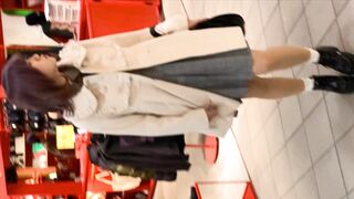 エッチな街のお姉さん-レアな網タイツ入り-一般女性パンチラシリーズ④-4k voyeur jp 01-250526