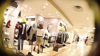 店員撮り４８-子供服売り場の店員さんの少しの染み-そんなミニスカ履いてたら子供に見えますよｗ voyeur jp 01-250526