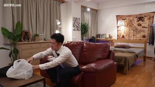 ALDN-444 A few days of creampie sex with my brother's wife, Waka Mi... Reducing Mosaic JAV