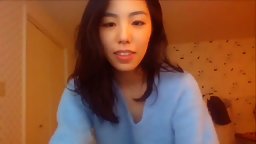 Korean Teen Getting High On Live Cam Show