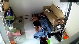 Horny Korean Couple Tenant Having Sex Filmed By Landlord Hidden Cam